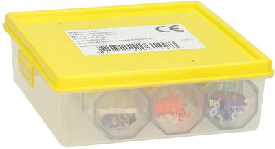 Octogones empilables à paillettes - 12 pcs