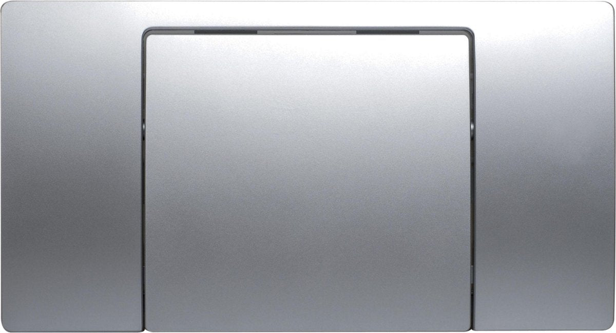 Panneau de commande Plieger neckar pour commande avant start stop chrome mat