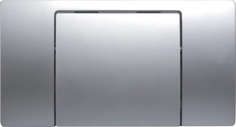 Panneau de commande Plieger neckar pour commande avant start stop chrome mat