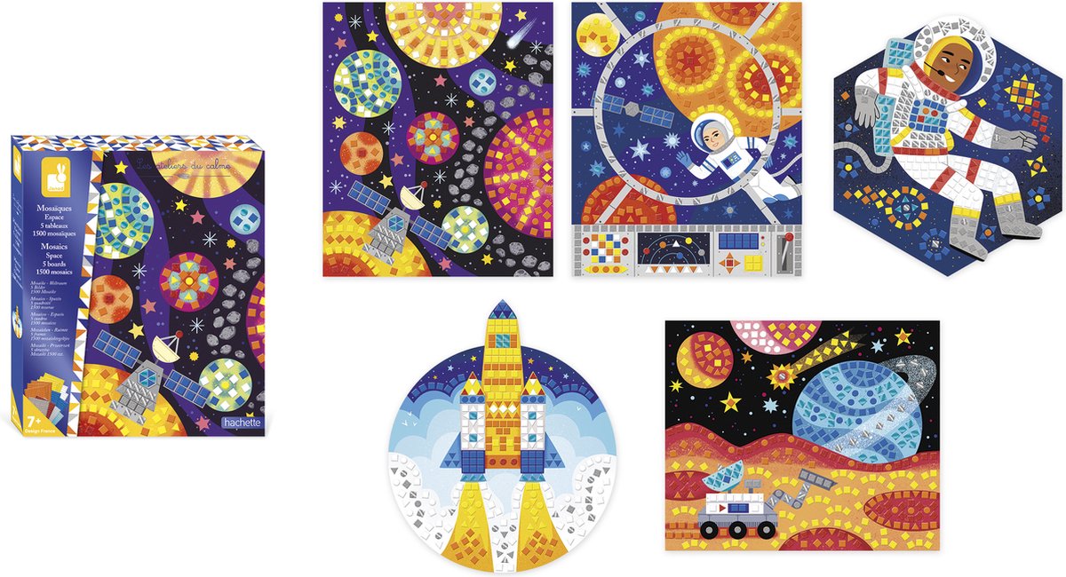 Janod - les ateliers du calme - espace mosaïque - coffret artisanal