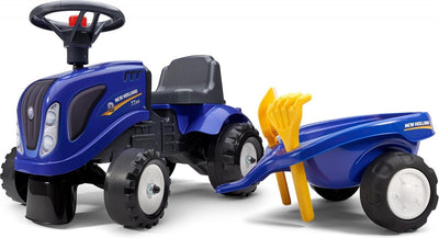 Falk Falk Holland Walking Tractor Set Blue