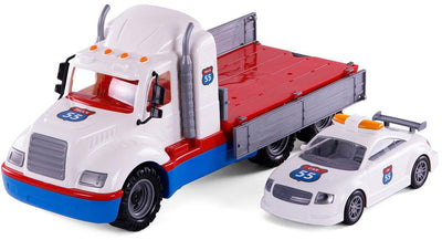 Toys Cavallino Toys Cavallino Route 55 Torpedo Truck avec voiture