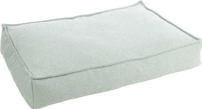 Coussin orthopédique pour chien Flamingo - Ligne Premium - Coussin pour chien de luxe pur 100 x 70 x 18 cm - Mousse à mémoire de forme supplémentaire pour un confort maximal - Coussin pour chien Baldar vert