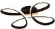 Trio fly - plafonnier - noir mat - incl. 1x CMS 22w - dimmable