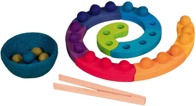 GOKI WOODEN COLOR SORING Game Spiral, 29dlg.