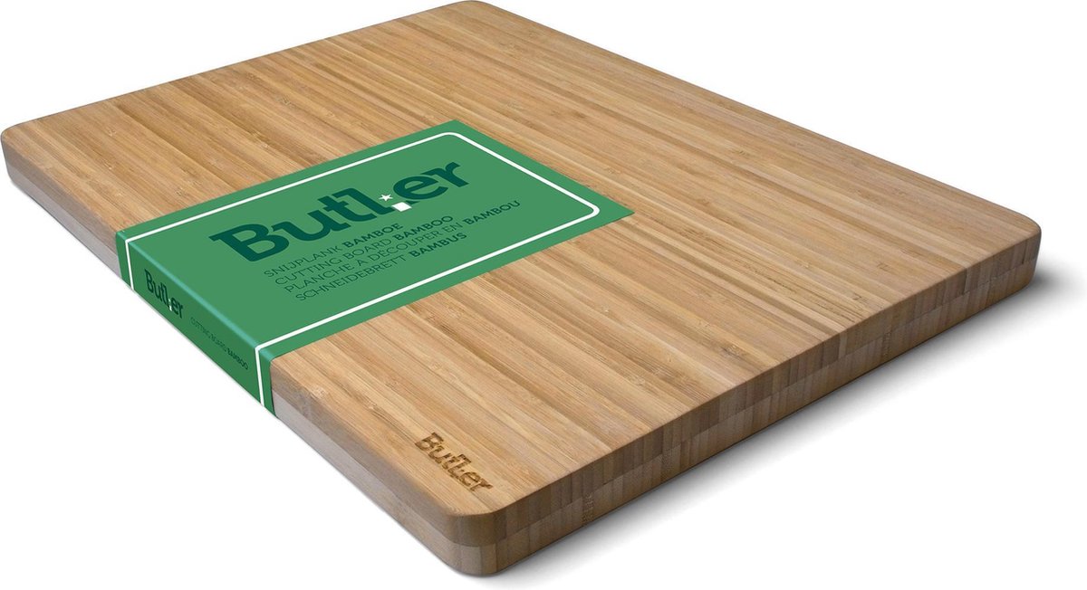 Planche à découper Butler - bambou - 45 x 35 cm