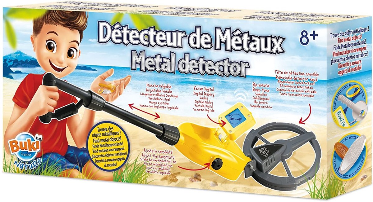 Détecteur de métaux Buki France Buki - adapté aux enfants