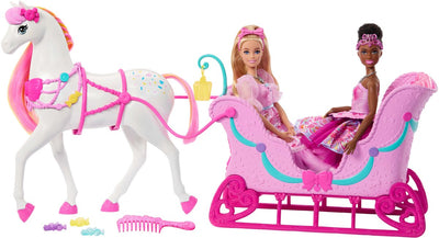Barbie au pays des bonbons Casse-Noisette - cheval et accessoires
