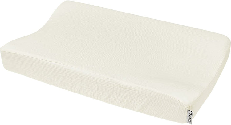 Housse de matelas à langer Meyco baby uni - hydrophile prélavée - naturel - 50x70cm