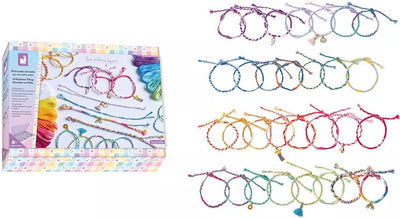 Janod - les ateliers bijoux - Réalisation de 30 bracelets wrap arc-en-ciel