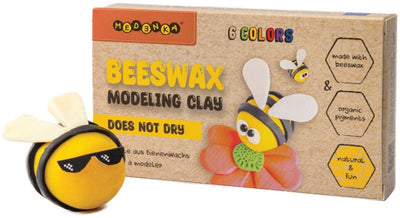 Pâte à modeler à la cire d'abeille Medenka ® - 240 g - argile naturelle respectueuse de l'environnement - argile de jeu douce et réutilisable pour un jeu créatif - faite à la main à partir de cire d'abeille pure