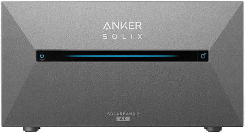 Anker solix solar bank 2 e1600 - 1 600wh - batterie domestique pour panneaux solaires - batterie domestique avec plug - plug and play