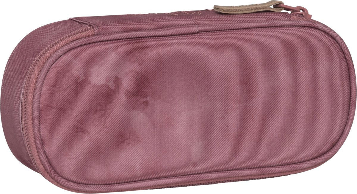 Trousse Beckmann - ovale - vide - rose bio - trousse à dessin - be-351198a