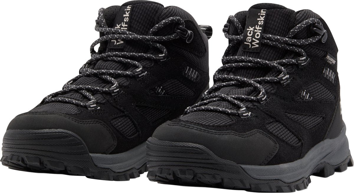 Jack wolfskin vojo tour texapore mid k bottes de randonnée pour enfants-phantom