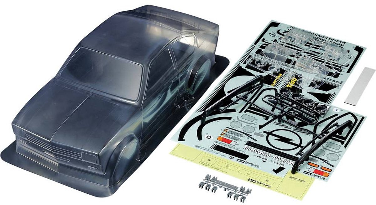 Tamiya 51727-000 1:10 carrosserie Opel Kadett GT E Rallye non peinte