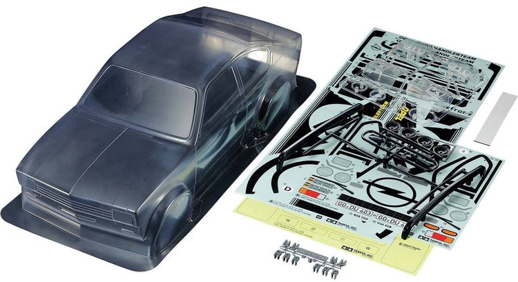 Tamiya 51727-000 1:10 carrosserie Opel Kadett GT E Rallye non peinte