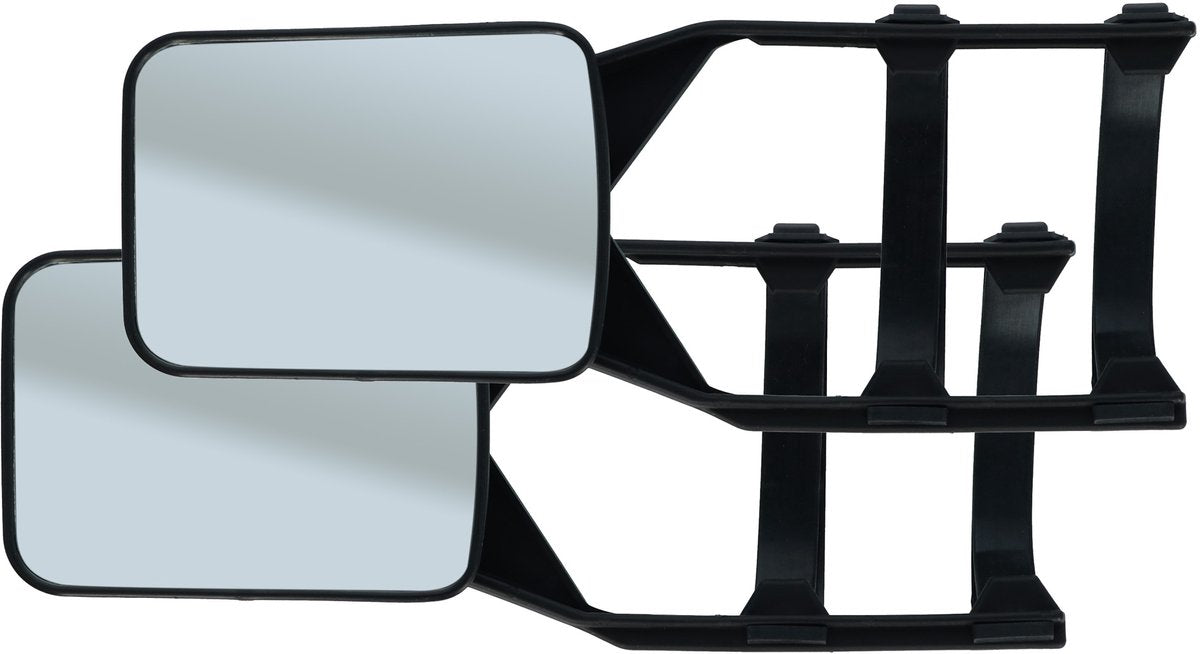 Jeu de rétroviseurs de caravane Carpoint 2 pièces - verre plat - gauche et droite - miroir 155x110mm
