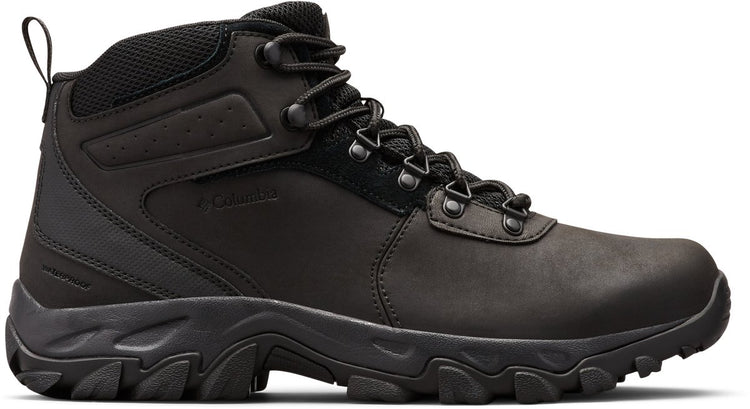 Chaussures de randonnée imperméables Columbia Newton Ridge Plus II pour hommes - Noir