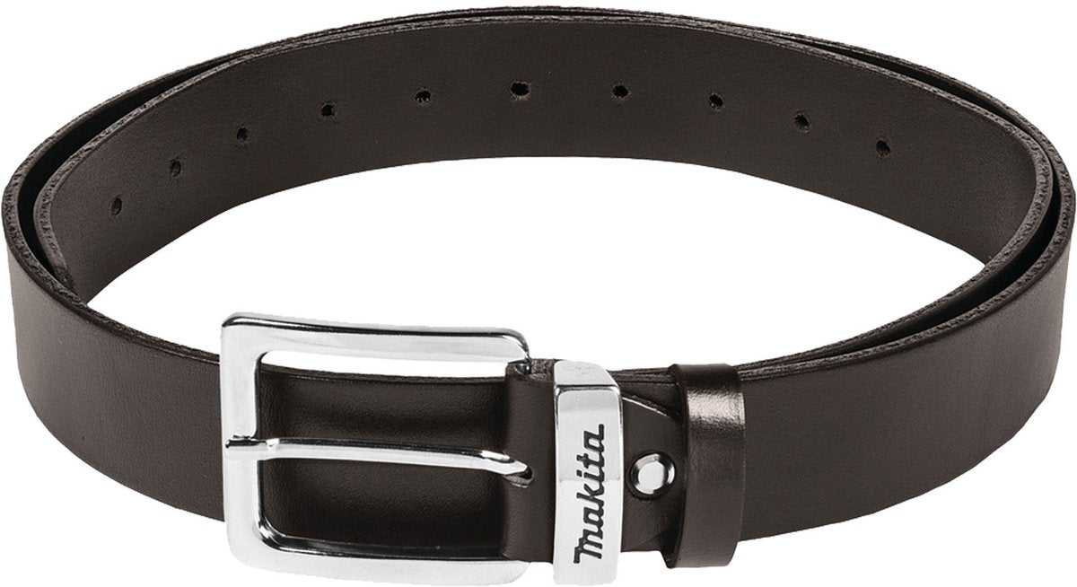 Makita e-05371 | ceinture en cuir marron | taille m