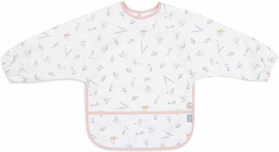 Jollein - bavoir bébé imperméable avec manche - jolis oiseaux