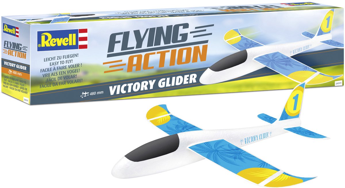 Maquette Revell - action de vol - avion planeur de victoire