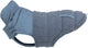 Trixie dog coat - ajou blue 18cm - warm polyester, adjustable chest flap, fashionable decorative pockets