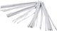 CHENILLE BLANC 30 cm, 50e.
