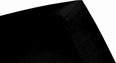 Cendrillon - drap-housse - hauteur de matelas jusqu'à 25 cm - jersey - 140 x 200 cm - noir