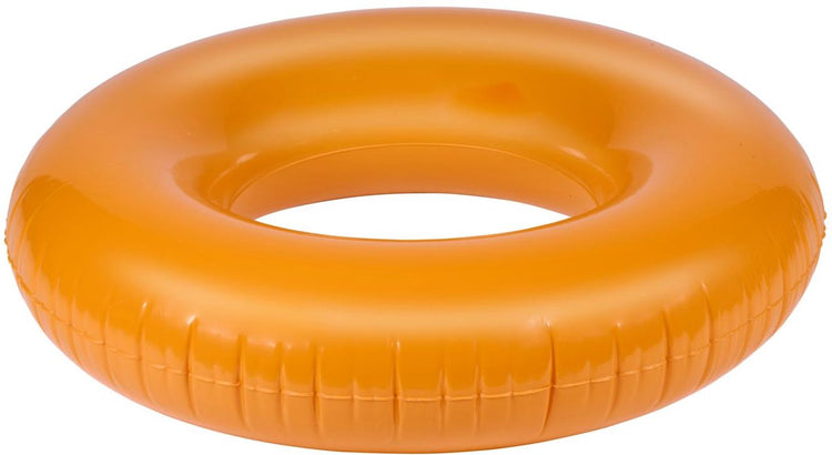 Bouée Eddy Toys ø 90 cm - piscine gonflable - pneu gonflable - max 65 kg - avec pièce de réparation - orange