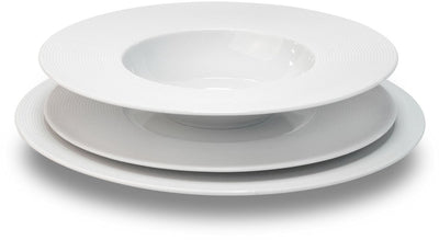 Médard de noblat - batik - service de table 18 pièces - 6 personnes - porcelaine