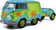 Solido Ghost Hunters Machine Volkswagen T1 Kool Kombi modèle de voiture 1:18 avec remorque