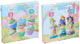 Ensemble de peinture magnétique pour enfants créatifs enfants - ensemble d'artisanat avec peinture et pinceau - 6 couleurs - thème princesse ou cupcake - 1 variante aléatoire