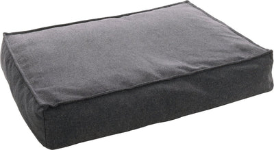 Coussin pour chien Flamingo – avalon rectangulaire gris foncé – mousse orthopédique à mémoire de forme – 100x70x18 cm – déhoussable fond antidérapant