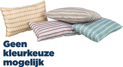 Trixie coussin de jeu herbe à chat - coton xxl 30x19 cm - 2 pièces assorties