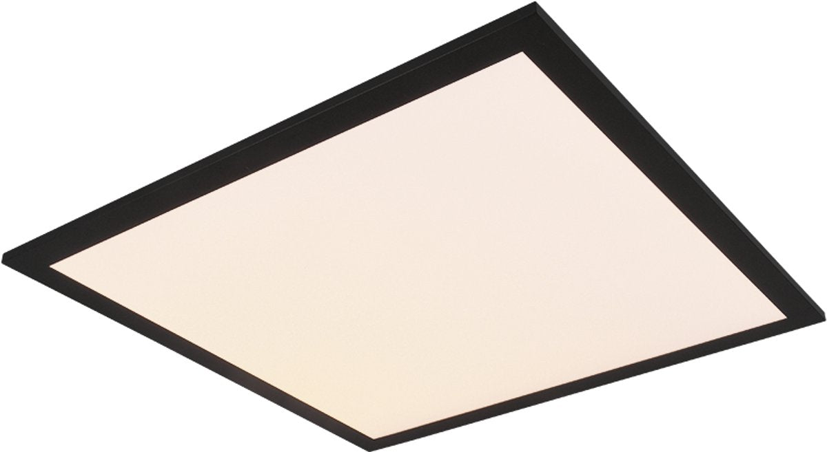 Rl live your light reality alpha - plafonnier - noir mat - incl. 1x SMD 18 W - montage mural et plafond - source lumineuse non remplaçable - non dimmable