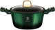 Berlingerhaus berlinger haus 6058 - poêle à frire avec revêtement en titane - 24 cm - avec couvercle - collection émeraude