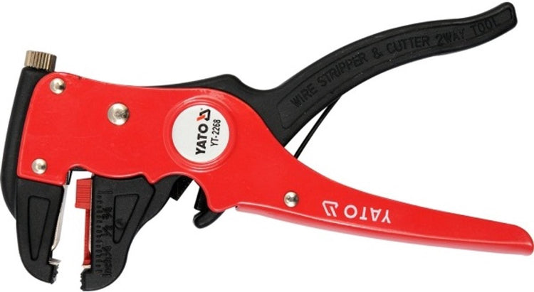Yato yt-2268 - pince à dénuder automatique - 175 mm - pour fil 0,2-6,0 mm² - ergonomique