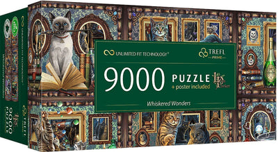 Trefl puzzle 9000 pièces monde magique Lisa Parker - fantaisie animale.