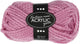 Fil acrylique fantaisie Creativ company, l: 35 m, maxi, rose, 50 g 1 pelote