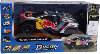 Dynatech Auto à contrôlée radiographique Peugeot 1:16 2,4G 3008 DKR Maxi
