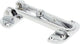 Support de serrure de porte Starx chromé
