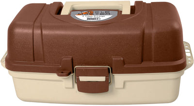 Albatros Tackle Master XL - Mallette de pêche avec 3 tiroirs - 48 x 25 x 25 cm - Marron