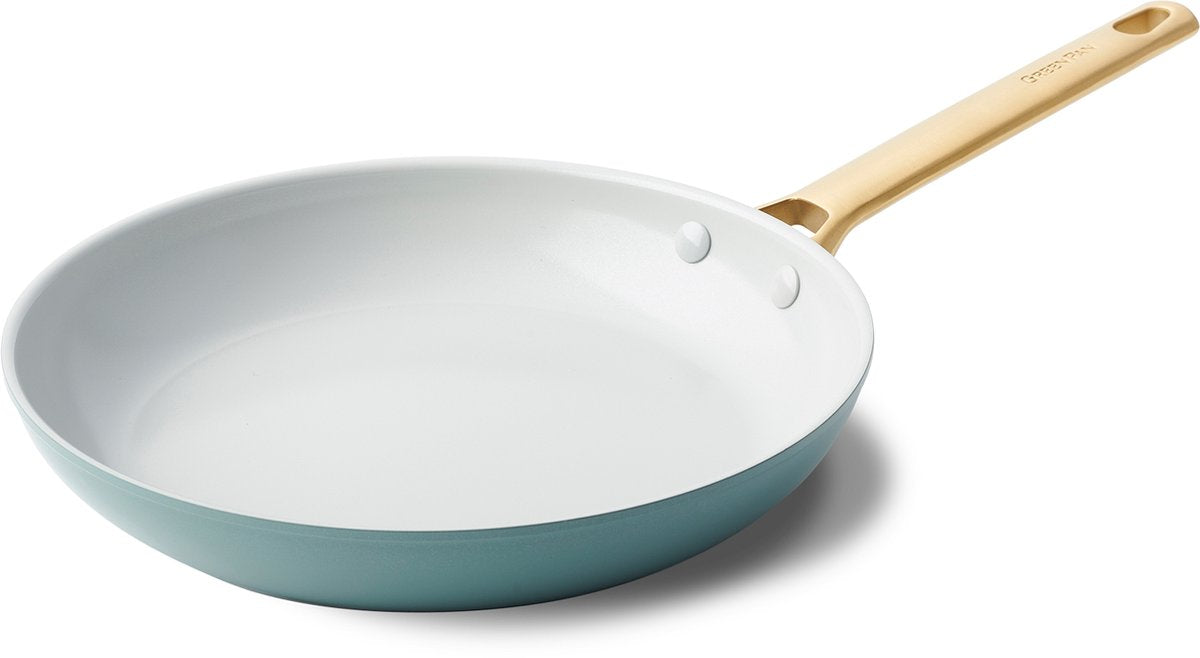 Poêle Greenpan padova smokey bleu ciel ø28 cm - induction - antiadhésive - sans pfas
