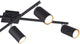 Trio Marley - plafonnier - noir mat - excl. 5x gu10 3w