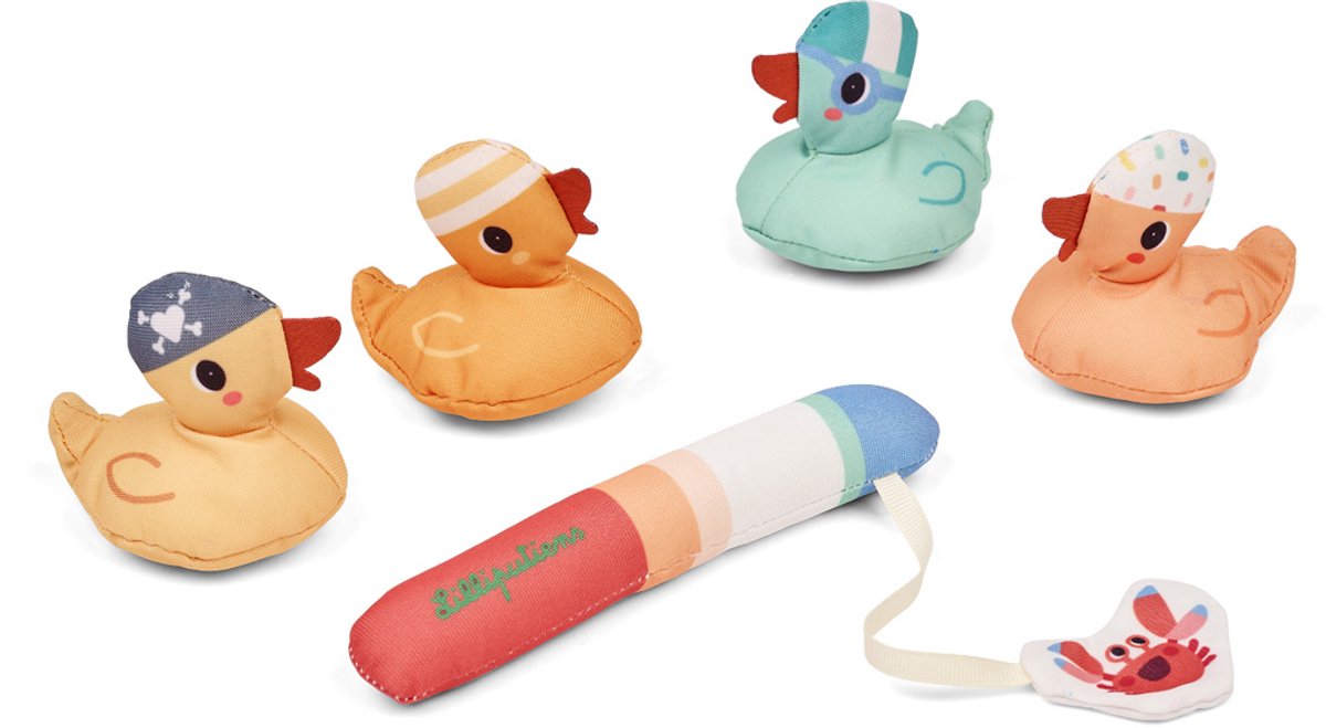 Lilliputiens - jeu de pêche - canards