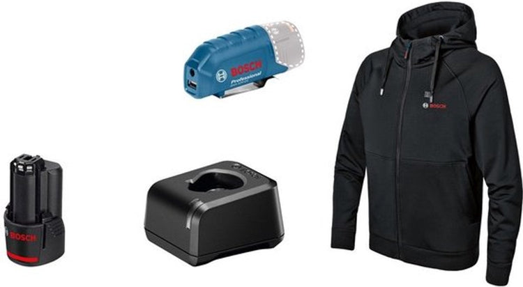 Bosch ghh 12+18v xa xl kit sweat à capuche chauffant en boite - 06188000ge