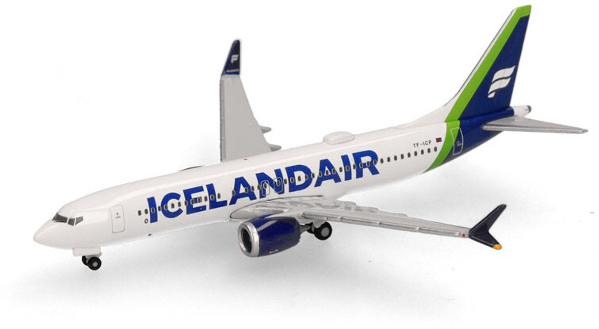 Herpa boeing 737 max 8 islandair queue verte landmannalaugar