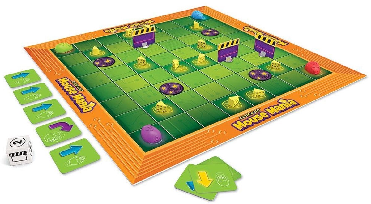 Ressources d'apprentissage Code Go - Jeu de société Mouse Mania - 5+