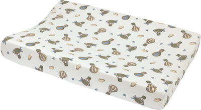 Housse de matelas à langer Meyco bébé ballons à air - multicolore - 50x70cm