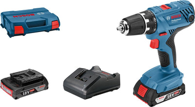 Bosch - gsr 18v-21 - perceuse sans fil 18 volts 2,0 ah li-ion en étui en L